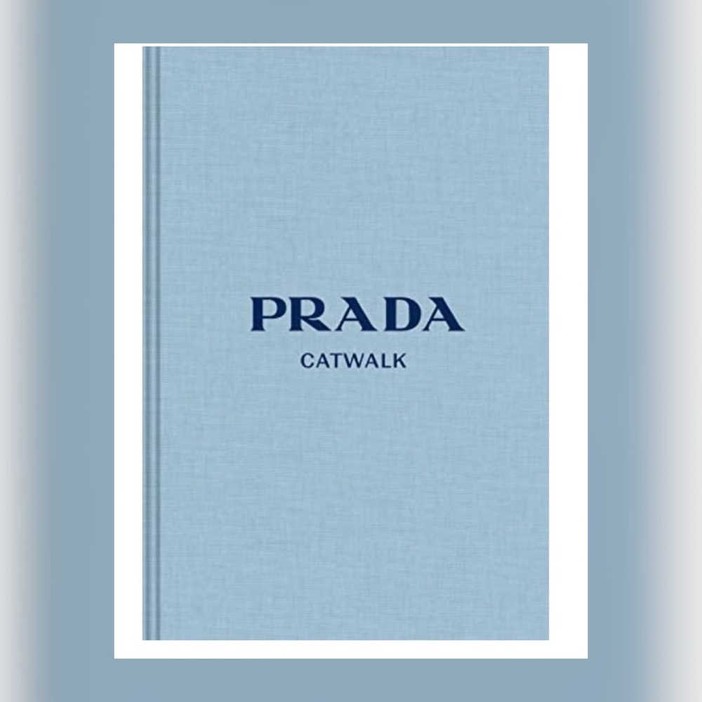 Prada Light Blue Catwalk Coffee Table Book